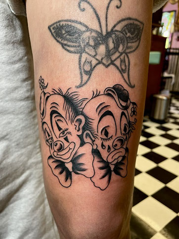 tattoo,aces,high,alex,rockoff,alexrockoff,west,palm,beach,traditional,neotraditional,beetle,beatle,flower,sunflower,floral,color