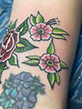 tattoo,aces,high,alex,rockoff,alexrockoff,west,palm,beach,flower,sunflower,beatle,beetle,bug,gem,floral,neotraditional,traditional,color