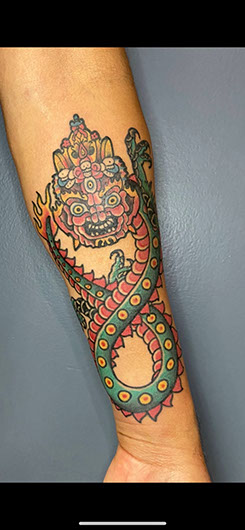 tattoo,aces,high,alex,rockoff,alexrockoff,west,palm,beach,traditional,neotraditional,beetle,beatle,flower,sunflower,floral,color