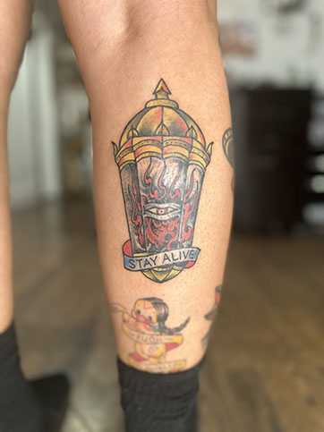 tattoo,aces,high,alex,rockoff,alexrockoff,west,palm,beach,traditional,neotraditional,beetle,beatle,flower,sunflower,floral,color