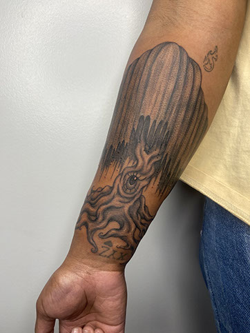 tattoo,aces,high,alex,rockoff,alexrockoff,west,palm,beach,traditional,neotraditional,beetle,beatle,flower,sunflower,floral,color