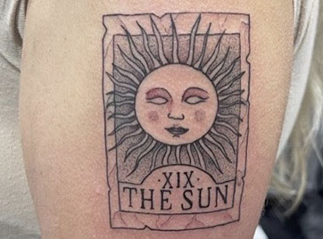 tattoo,aces,high,alex,rockoff,alexrockoff,west,palm,beach,traditional,neotraditional,beetle,beatle,flower,sunflower,floral,color